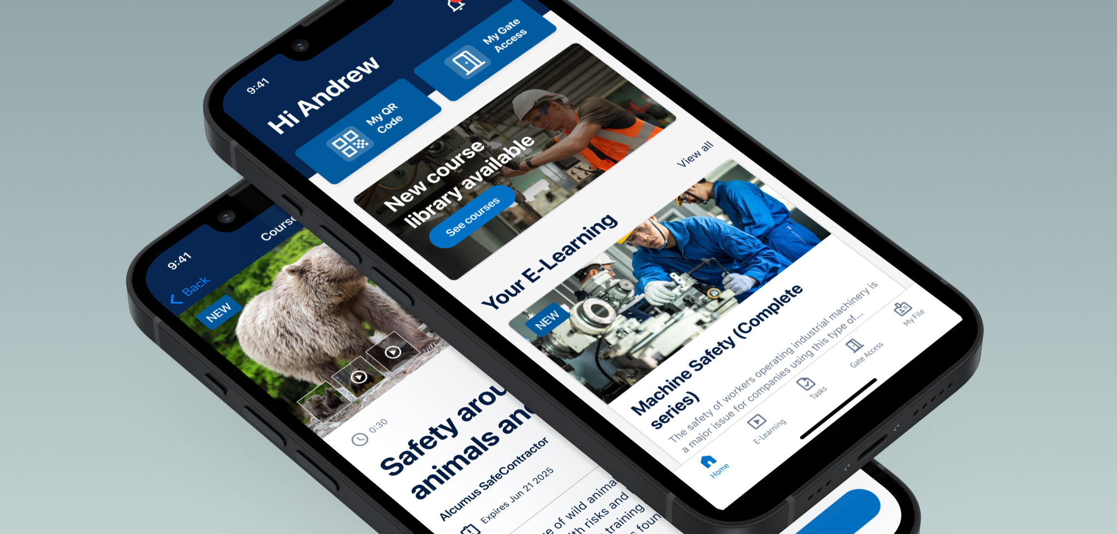 SafeContractor CAN app design